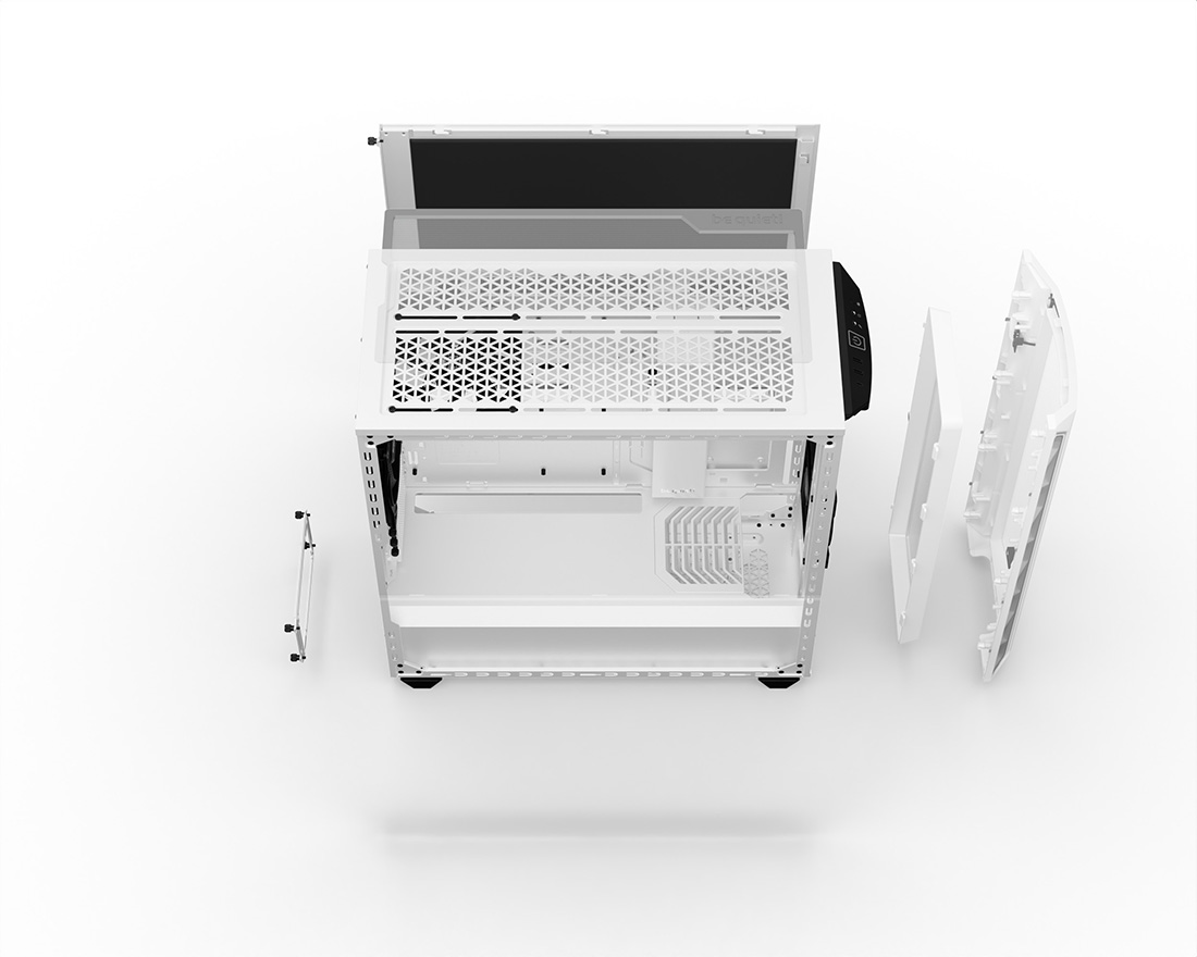 SHADOW BASE 800 DX | White silent PC cases from be quiet!